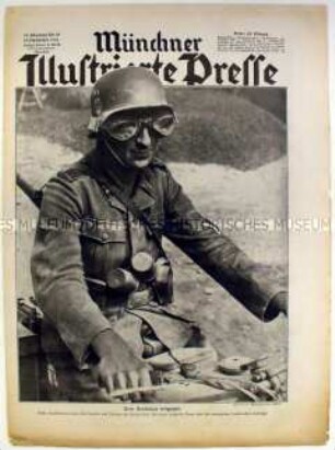 Wochenzeitschrift "Münchner Illustrierte Presse" u.a. über den Angriff der deutschen und italienischen Truppen auf Malta