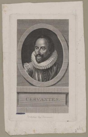 Bildnis des Miguel de Cervantes Saavedra