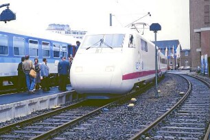 Hamburg: Bahnhof Messe: Internationale Verkehrsausstellung Hamburg