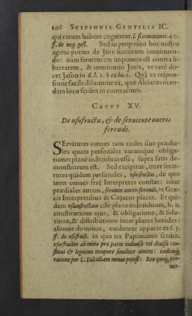 Caput XV. - XXI. & Ultimum.