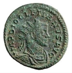 Münze, Antoninian, 290 - 291 n. Chr.