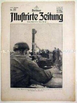 Wochenzeitschrift "Berliner Illustrirte Zeitung" u.a. zur Isonzoschlacht
