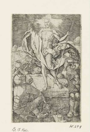 Auferstehung Christi, Blatt 8 der Folge "Passion"