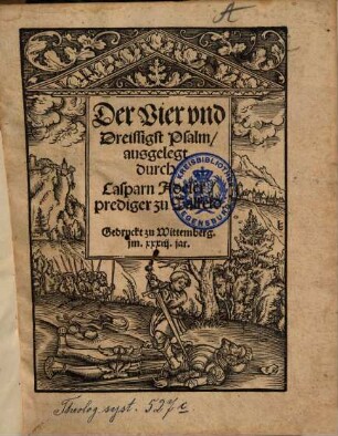 Der Vier vnd Dreissigst Psalm