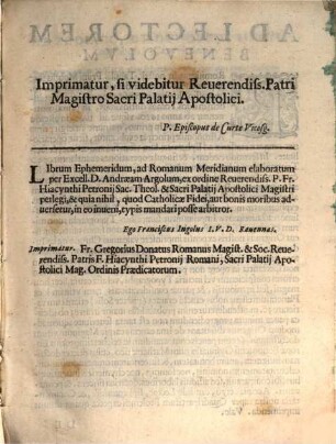 Ephemerides .... iuxta Tychonis hypotheses