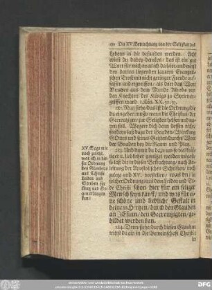 [Die XV. Betrachtung von der Seligkeit des Glaubens an Christum den gecreutzigten.]