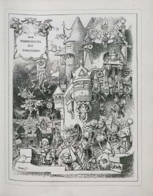 "Die Narrenburg bei Ernstheim"