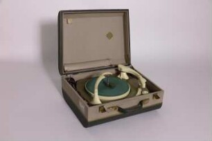 Kofferplattenspieler mit Plattenwechlser Telefunken TW 561