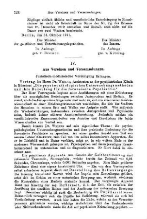 124-125, Juristisch-medizinische Vereinigung Erlangen