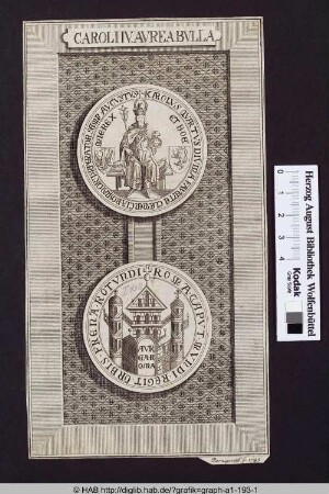 Caroli IV. aurea bulla.