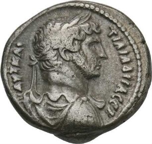 Hadrian (117-138 n. Chr.): Alexandria / Ägypten, 127/128 n. Chr. – Tetradrachme