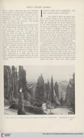 16.1902 =Nr. 63: Italy's private gardens