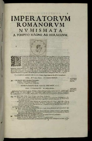 1 Pompeius Magnus. [-] 20 Tiberius Drusi F. Caesar.