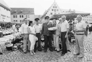 Freiburg im Breisgau: Geburtstag des Markt-Geldeinziehers Johannes Kestner