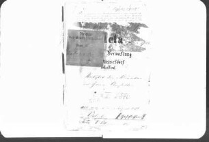 Statistik der Kranken- und "Irrenanstalten"