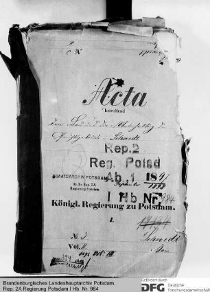 Bau und Unterhaltung der Gerichtsgebäude in Schwedt
