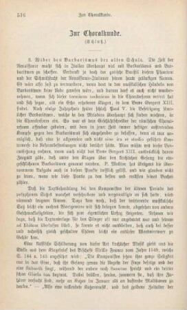 516-528 Zur Choralkunde : Schluß