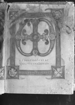 Sacramentaire — Sacramentaire, Folio fol. 8 rInitialzierseite