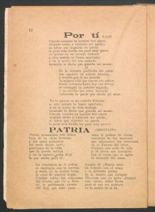 Por tí : Vals