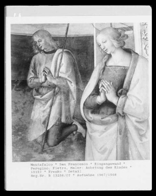 Altarnische mit der Anbetung des Kindes