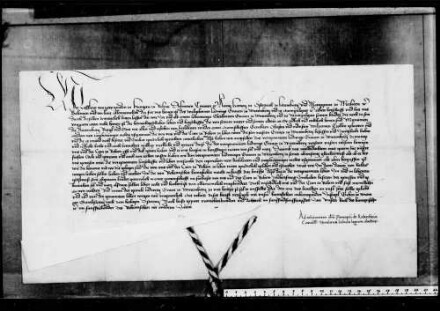 König Ladislaus belehnt Graf Ludwig II. für sich und als Lehenträger Graf Eberhards V. mit Neuenbürg.