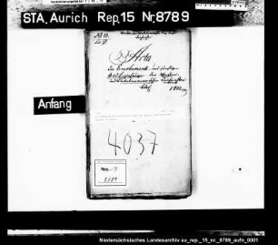 Die Gebühren der Deichrichter bei der Wester- und Lintelermarsch- Deichacht