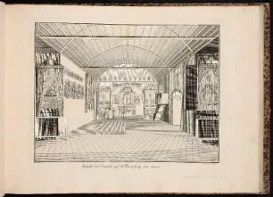 7 Ansicht der Capelle auf St. Morizberg von innen. - Sankt Moritz, Röthenbach-Moritzberg, innenansicht