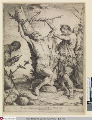 [St. Barthélemi; The Martyrdom of St. Bartholomew; Das Matryrium des Heiligen Bartolomäus]