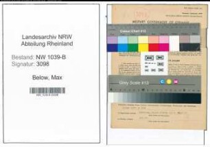 Entnazifizierung Max Below , geb. 03.10.1902 (Angestellter)