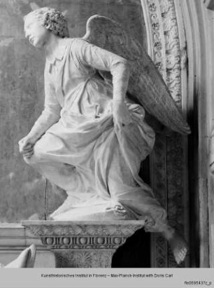 Grabmal des Kardinals von Portugal (Jacopo di Lusitania) : Rechter kniender Engel