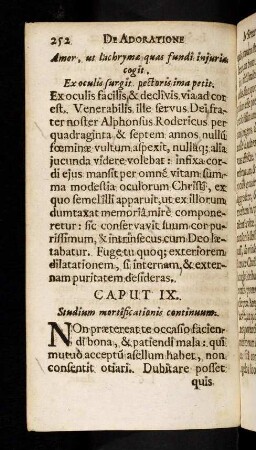 252-261, Caput IX