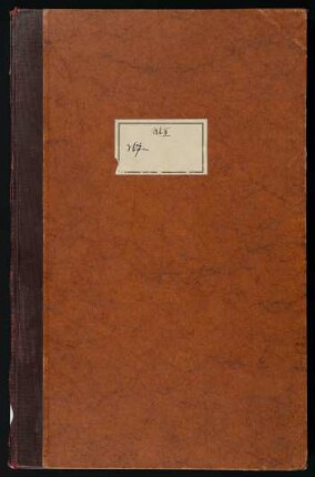 Signaturen Mh II 367 - Mh II 528: Kollegienhefte Tübinger Dozenten