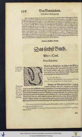 Das sechst Buch.