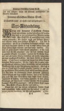 Text-Abhandelung.