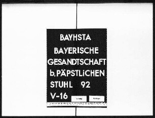 Die Reise der Herzogin Amalie in Bayern nach Rom.