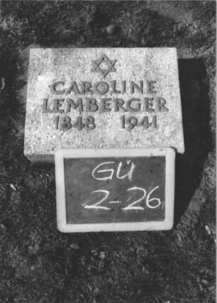 Grabstein GU/2/26