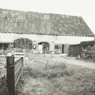 Dresden-Mockritz, Altmockritz 5. Bauernhof (1851). Scheune