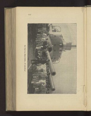 An Bord des Linienschiffes "Brandenburg".