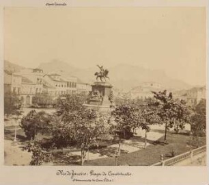 Rio de Janeiro: Praça de Constitucão, Denkmal des Don Pedro I.