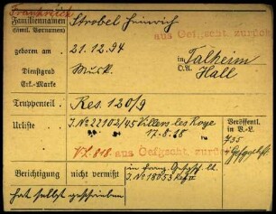 Strobel, Heinrich - Wilhelm