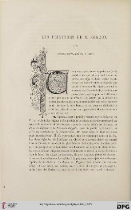 16: Les peintures de M. Gigoux dans l'église Saint-Gervais, à Paris