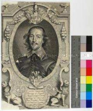 Porträt des Bürgermeisters von Magdeburg Otto von Guericke