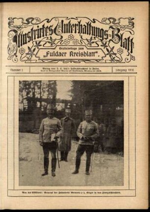 Ausgabe vom Sonntag, den 09. Januar 1916.