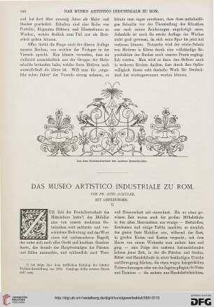 Das Museo Artistico Industriale zu Rom, [2]