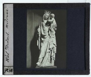 unbekannt, gotische Madonna (Hal, Belgien)