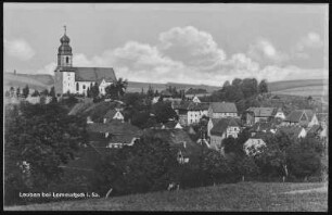 Leuben. Blick auf Leuben