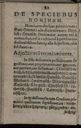 De Specialibus Nominum.