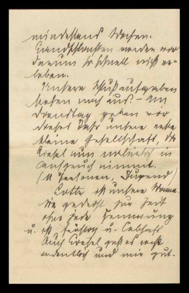 Briefe Reinhardts aus Berlin und Straßburg an seine Eltern und Geschwister