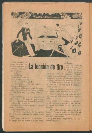 La lección de tiro