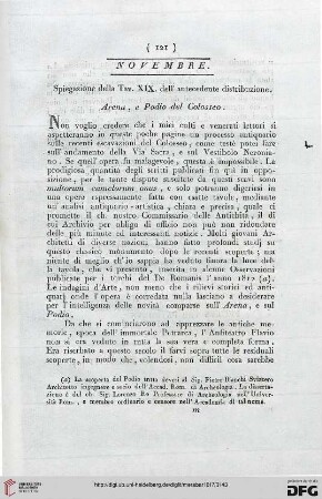 Spiegazione della Tav. XIX. dell' antecedente distribuzione